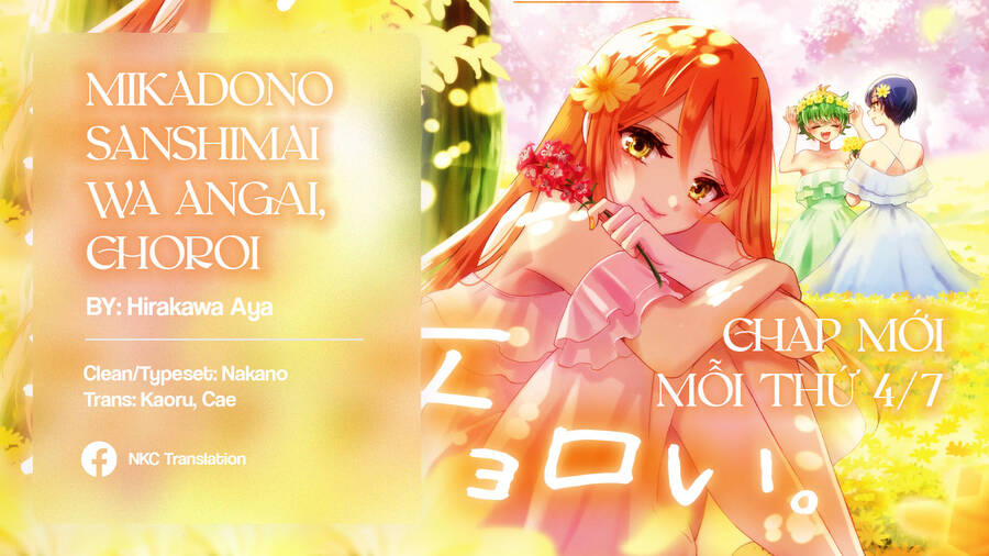 Ba Chị Em Nhà Mikadono Dễ Đối Phó Thật Đấy Chap 17 - Next Chap 18