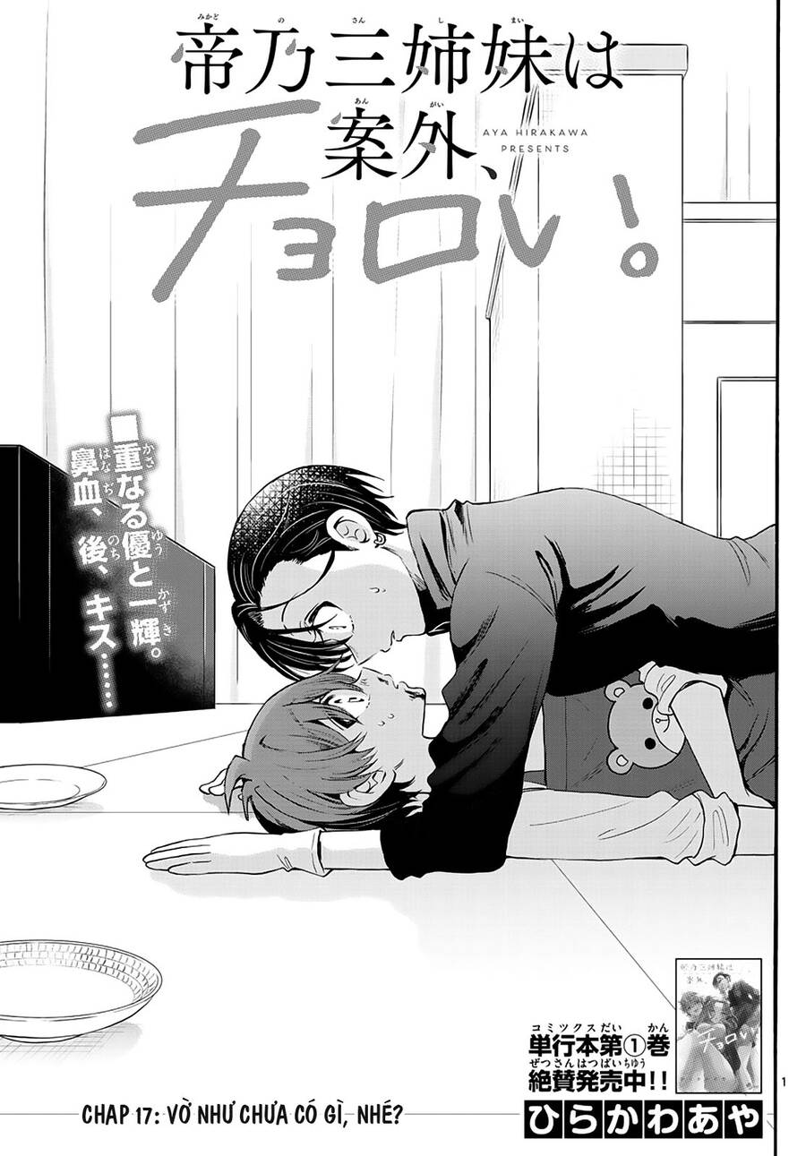 Ba Chị Em Nhà Mikadono Dễ Đối Phó Thật Đấy Chap 17 - Next Chap 18