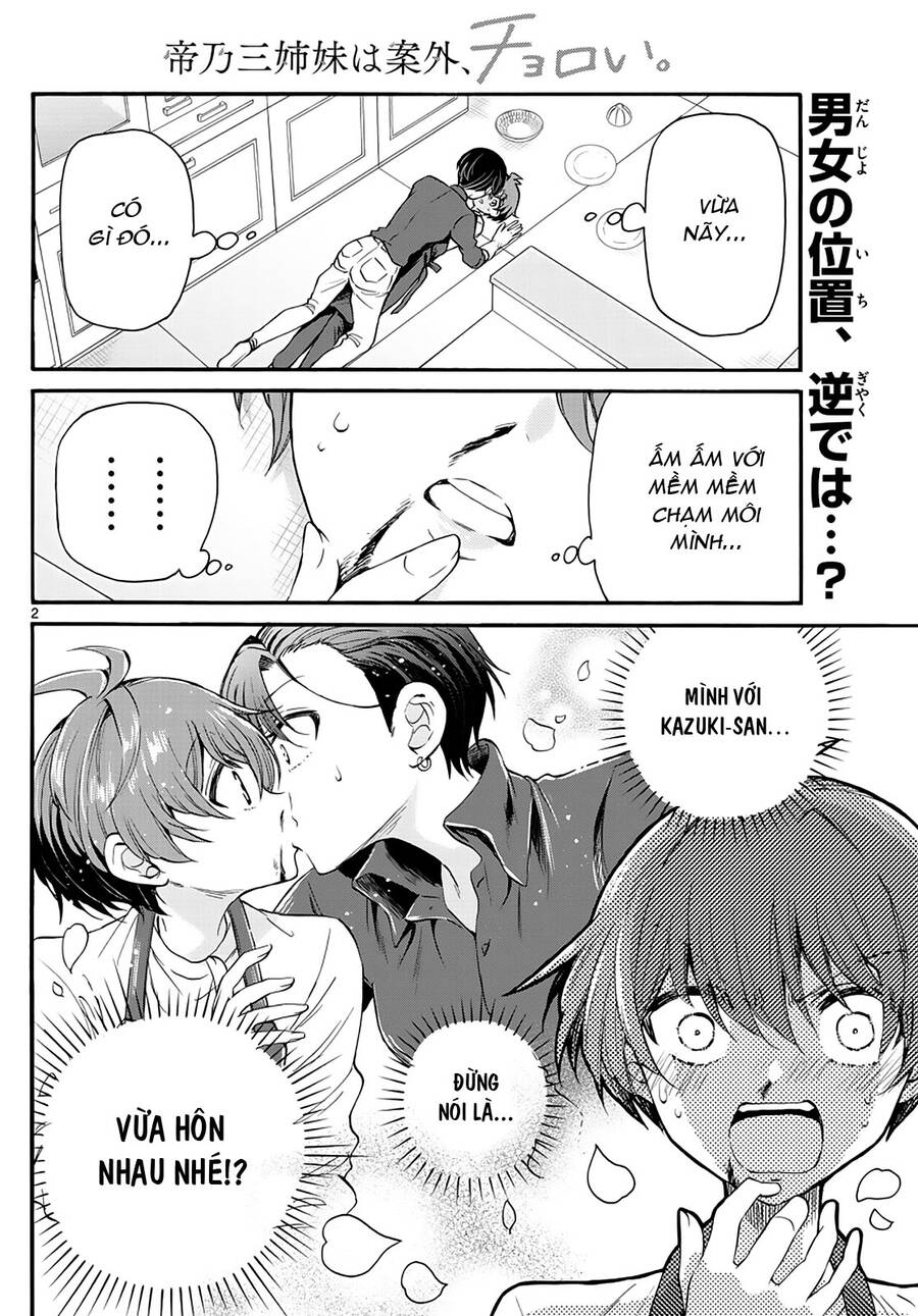 Ba Chị Em Nhà Mikadono Dễ Đối Phó Thật Đấy Chap 17 - Next Chap 18