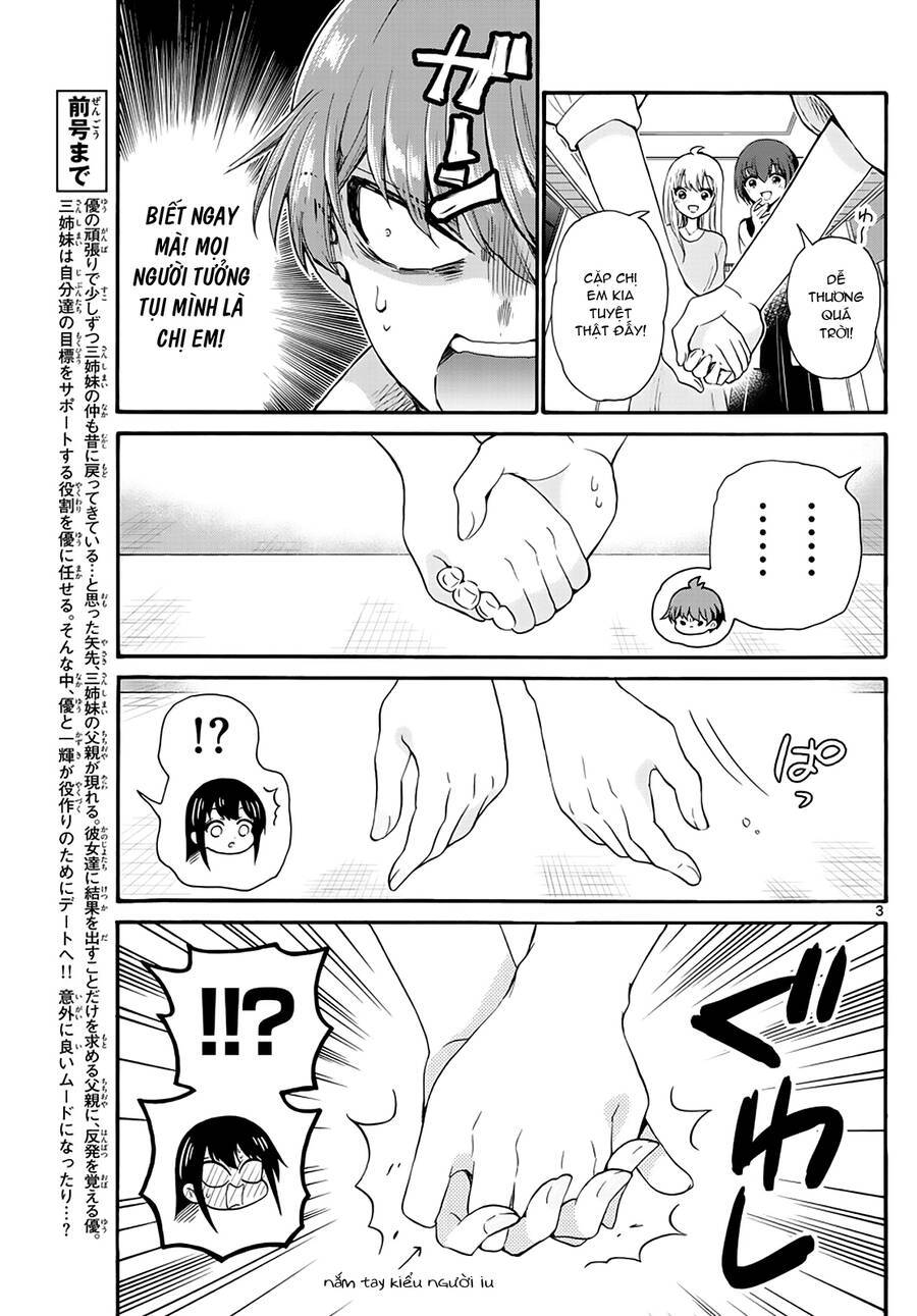 Ba Chị Em Nhà Mikadono Dễ Đối Phó Thật Đấy Chap 20 - Next Chap 21