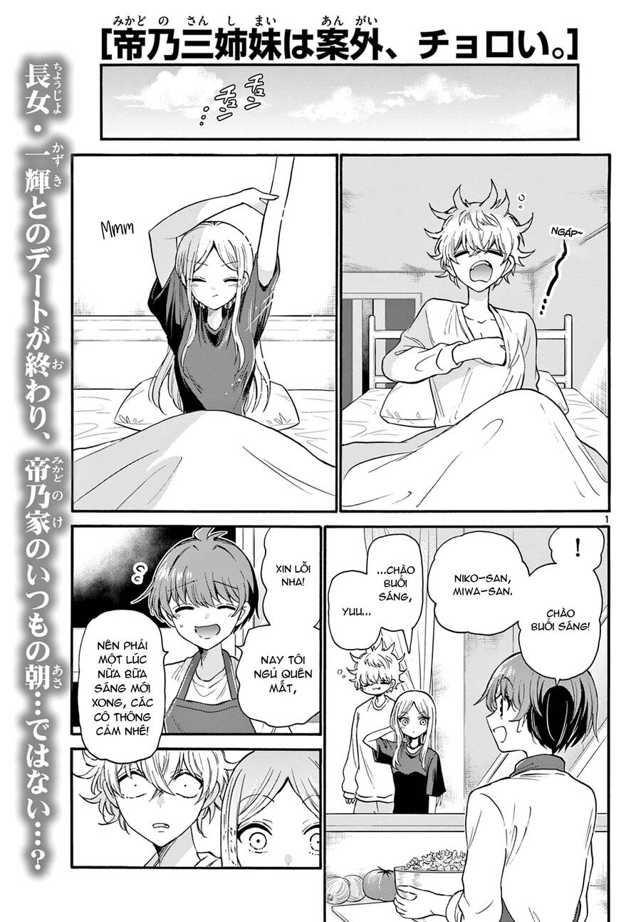 Ba Chị Em Nhà Mikadono Dễ Đối Phó Thật Đấy Chap 23 - Next Chap 24