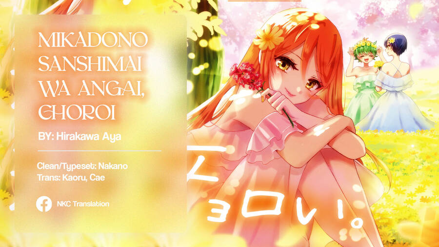 Ba Chị Em Nhà Mikadono Dễ Đối Phó Thật Đấy Chap 8 - Next Chap 9