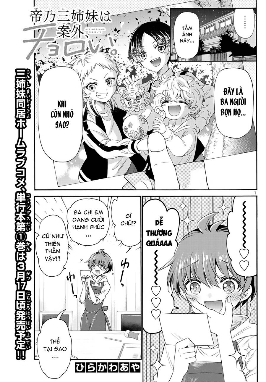 Ba Chị Em Nhà Mikadono Dễ Đối Phó Thật Đấy Chap 8 - Next Chap 9