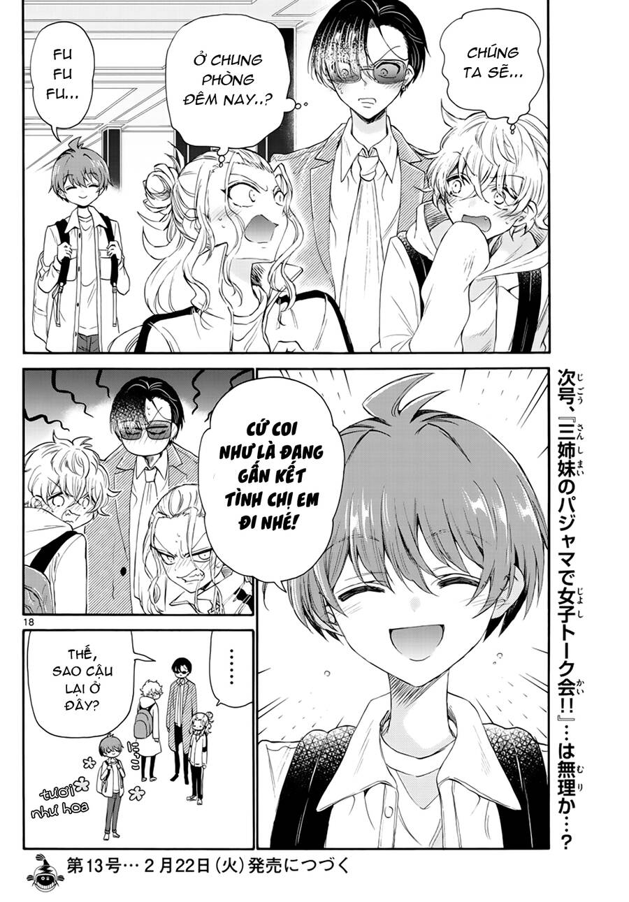 Ba Chị Em Nhà Mikadono Dễ Đối Phó Thật Đấy Chap 8 - Next Chap 9