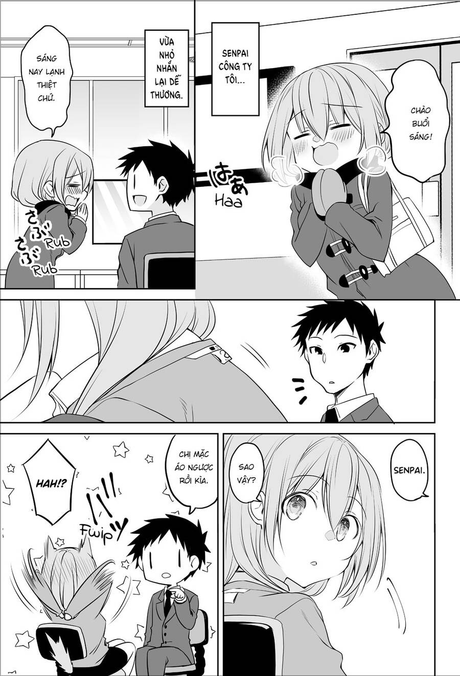 Câu Chuyện Về Tiền Bối Nhỏ Nhắn Ở Chỗ Làm Của Tôi Chap 60 - Next Chap 61