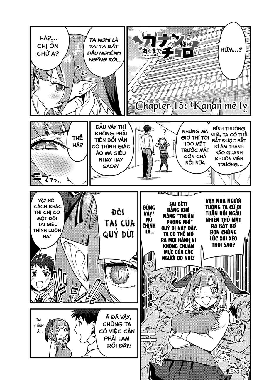 Kanan-Sama Wa Akumade Choroi Chap 15 - Next Chap 16
