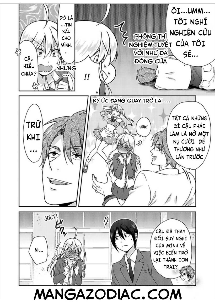 Nyotaika Yankee Gakuen Chap 35 - Next Chap 36