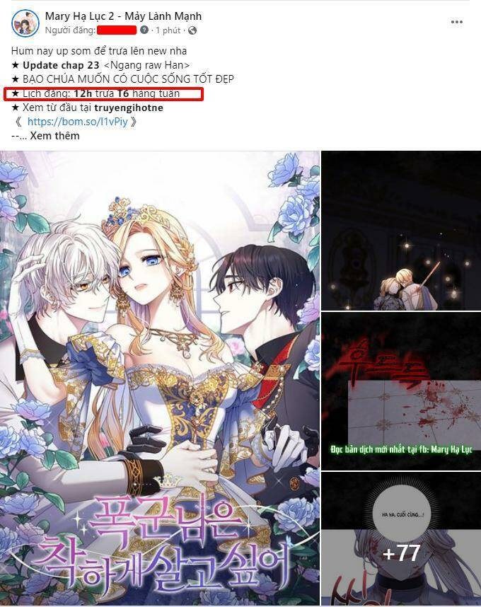 Bạo Chúa Bé Con Chap 6.1 - Next Chap 7.1