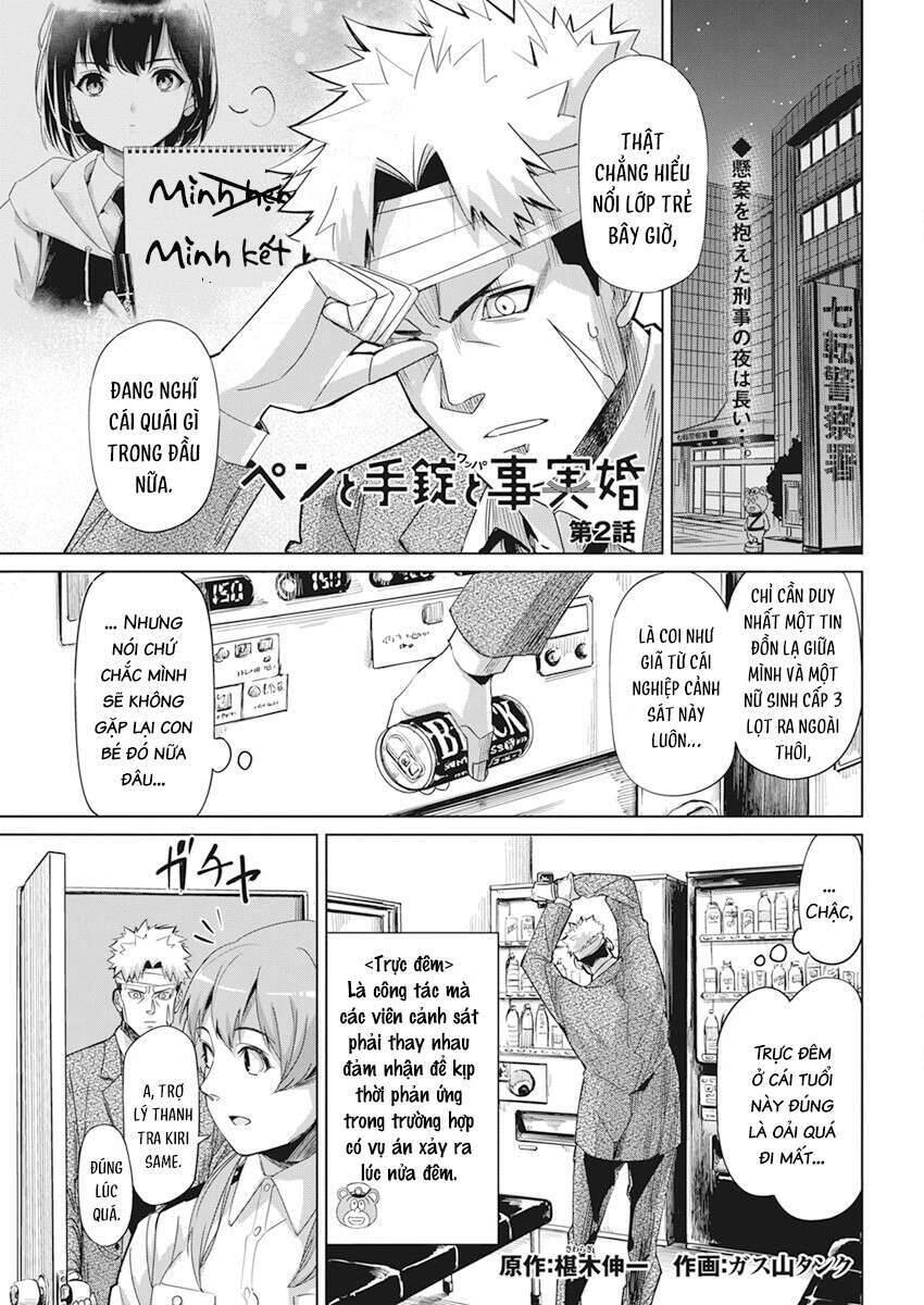 Hôn Thú Giữa Bút Và Còng Tay Chap 2 - Next Chap 3