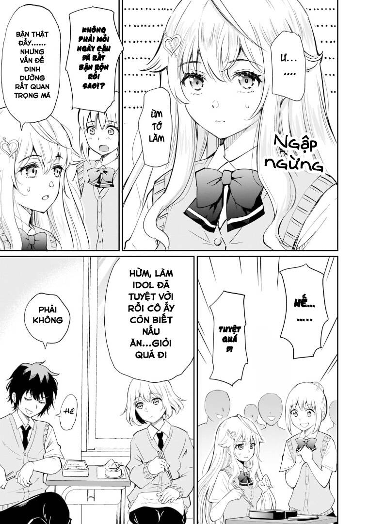Cô Nàng Idol Đói Bụng Và Anh Chàng Yêu Nội Trợ Chap 6 - Next Chap 7