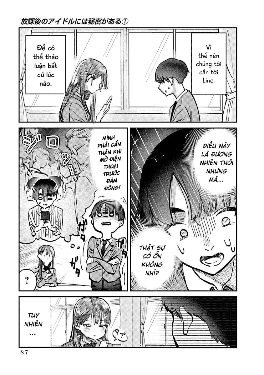Bí Mật Của Idol, Sau Giờ Học Chap 4 - Next Chap 5