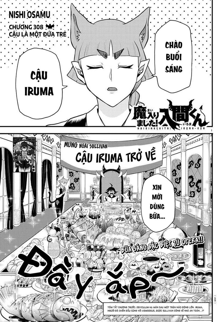 Chào Mừng Cậu Đến Trường Iruma-Kun Chap 308 - Next Chap 309