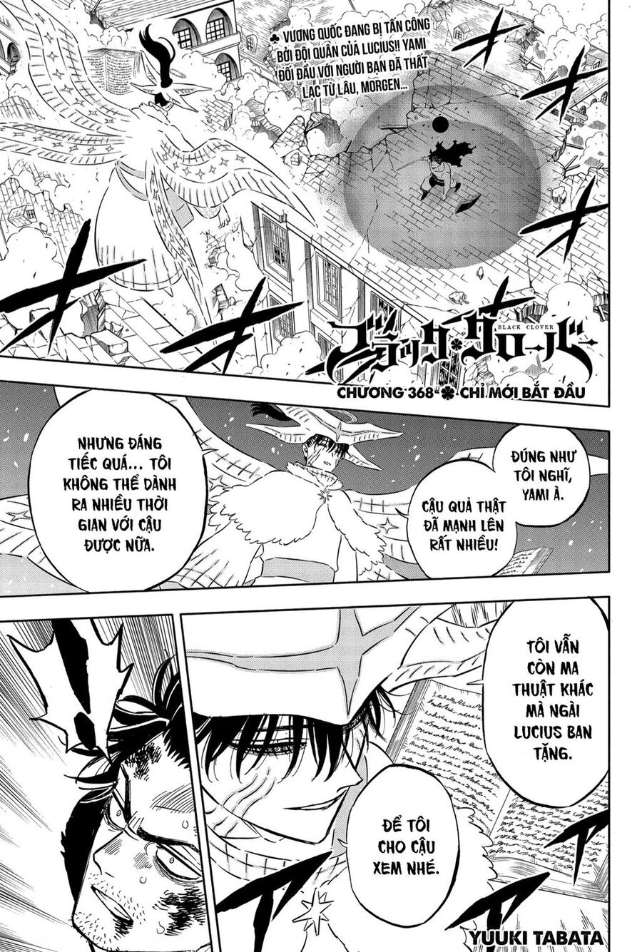 Black Clover - Thế Giới Phép Thuật Chap 368 - Next Chap 369
