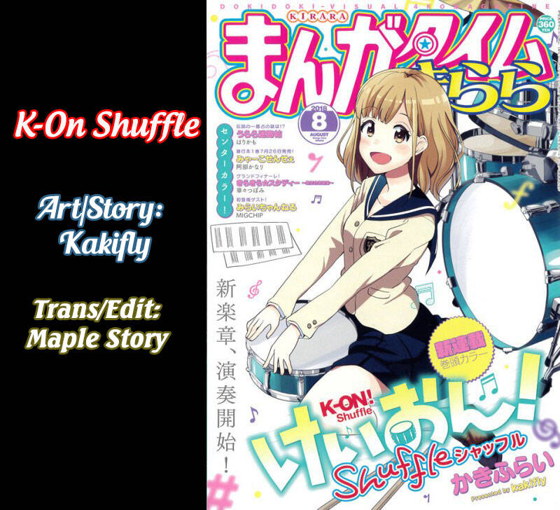 K-On Shuffle Chap 36 - Next Chap 37