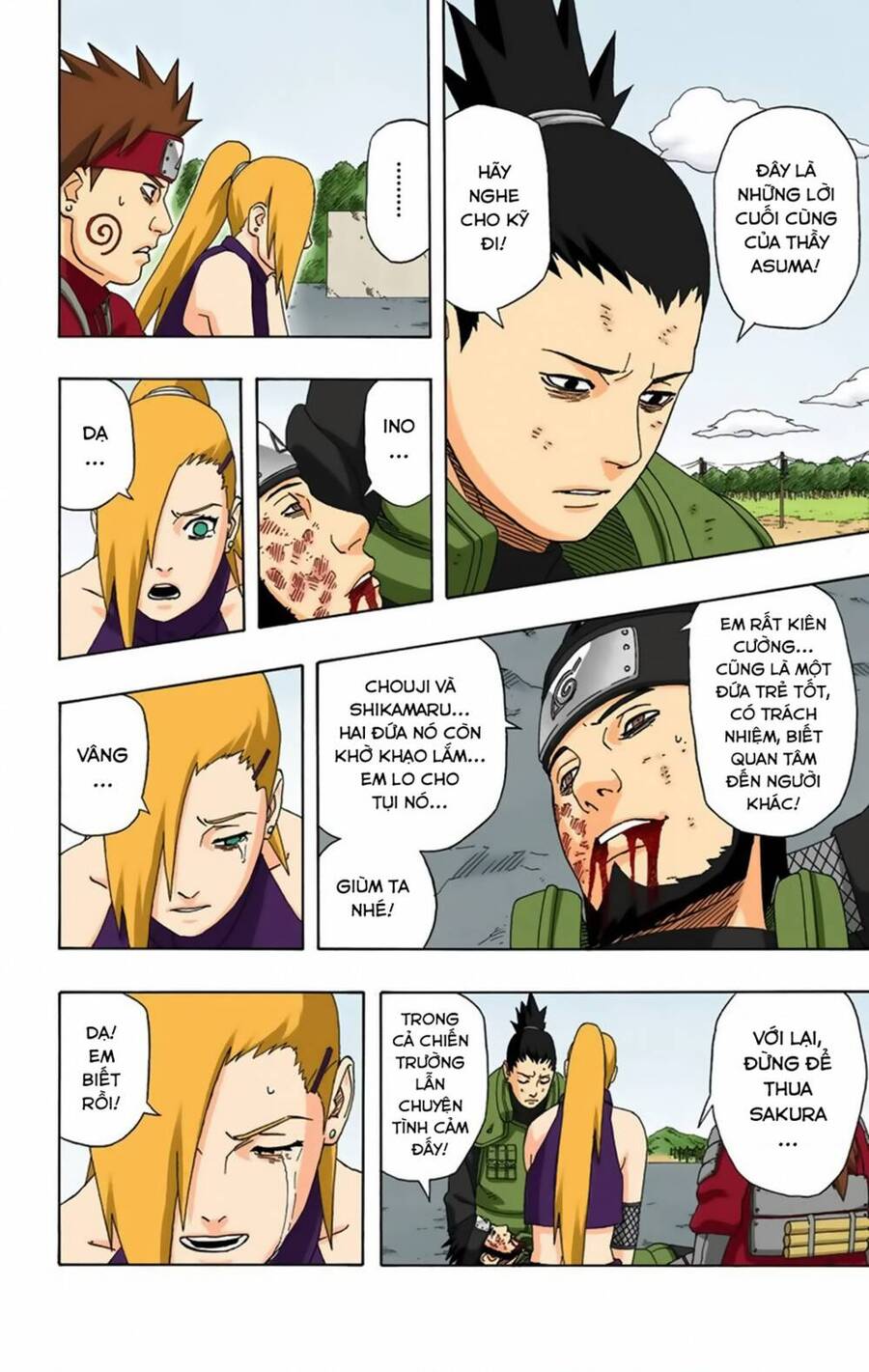 Naruto Full Màu Chap 328 - Next Chap 329