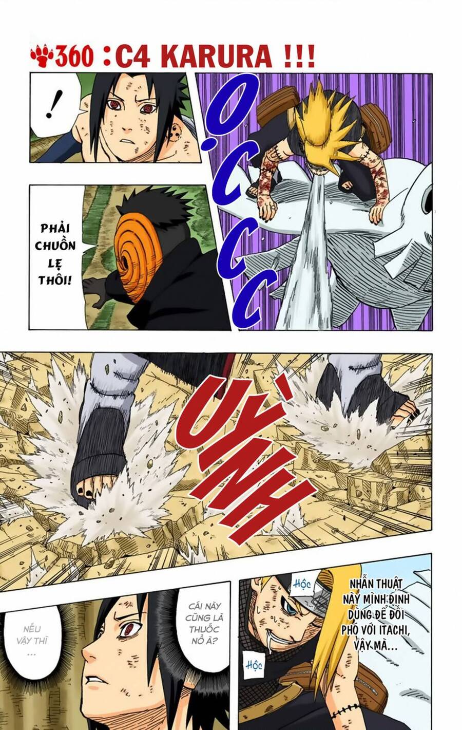 Naruto Full Màu Chap 360 - Next Chap 361