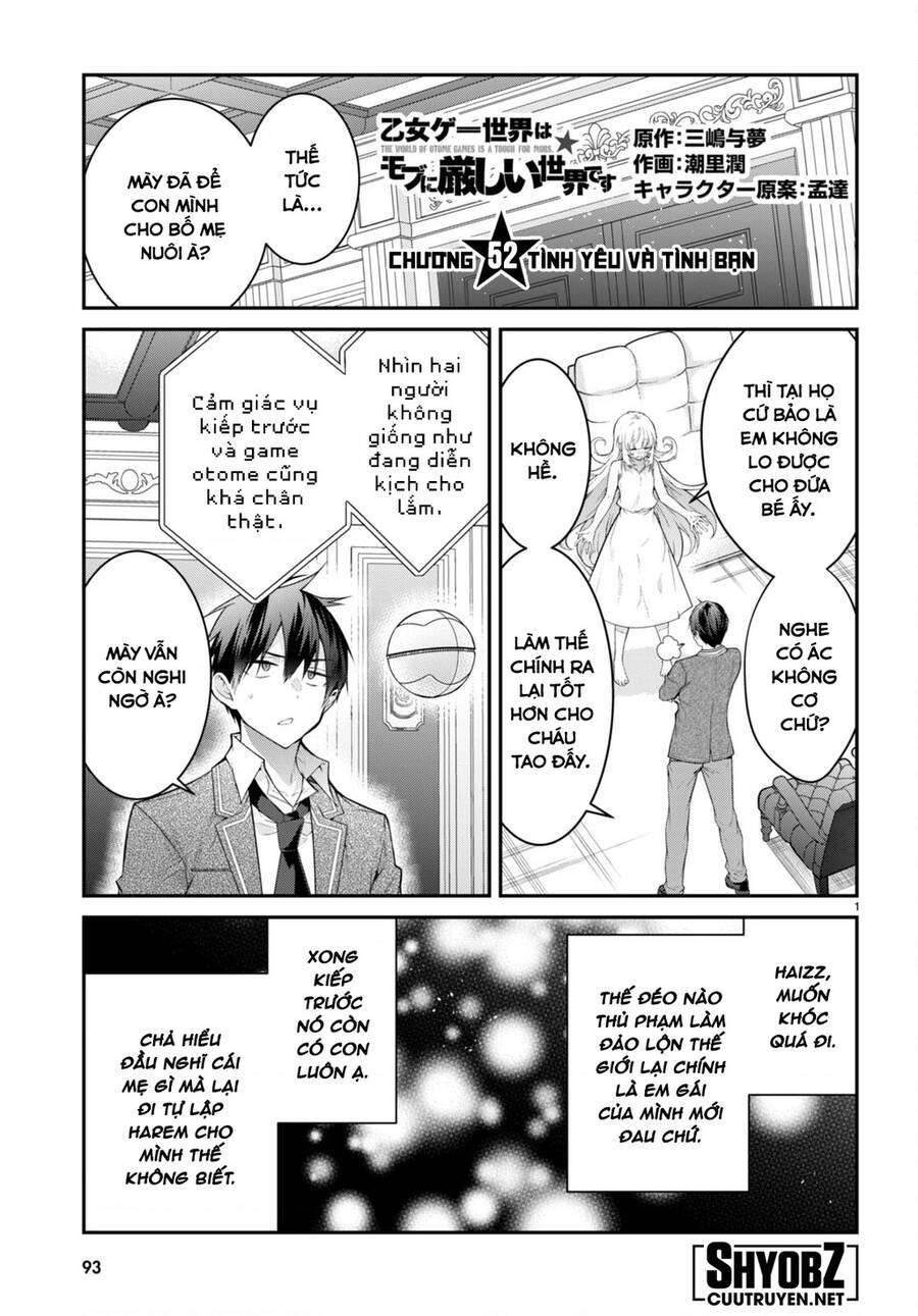 Thế Giới Của Game Otome Thật Khó Khăn Cho Những Thường Dân Chap 52 - Next Chap 53
